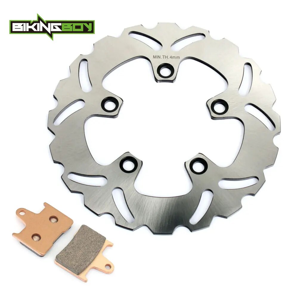 

BIKINGBOY Задний тормозной диск + колодки для Suzuki GSXR 600 750 2004 2005 GSX-R 1000 01 02 03 04 05 06 K1 K2 K3 K4 K5 K6 Set