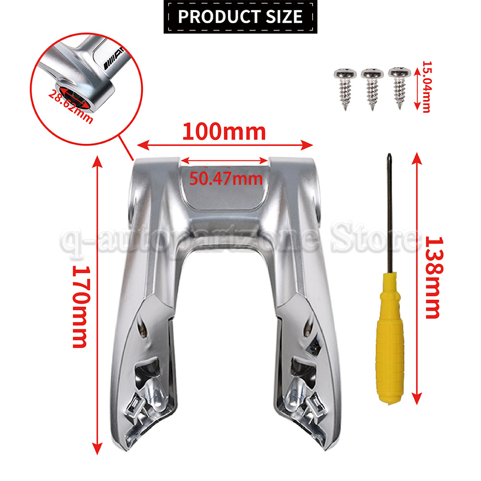 

Нижняя накладка на руль автомобиля для Mercedes Benz AMG для Mercedes Benz W205 W206 W213 W214 W177 C257 CLA CLS для AMG Style