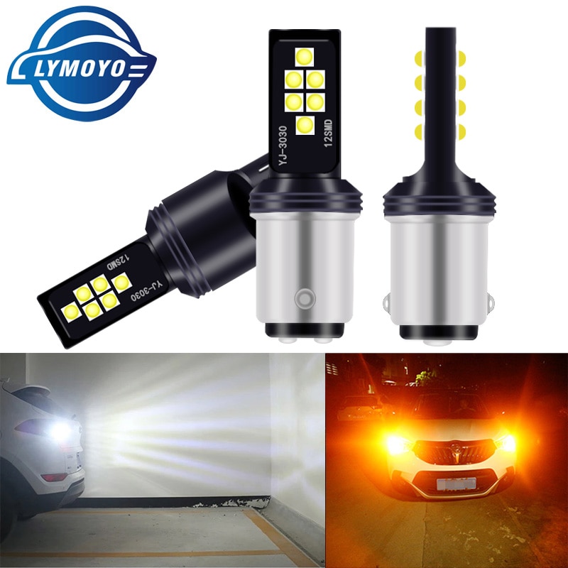 

Светодиодные стоп-сигналы, указатели поворота ba15s p21w 1157 T20, 2 шт.