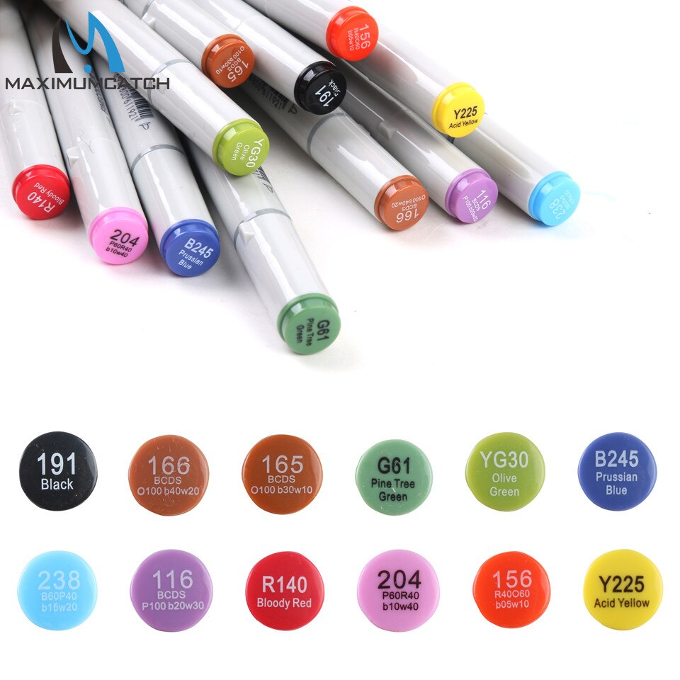 

Maximumcatch Fly Tying Marker 12 цветов