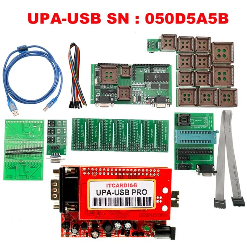 

SN:050D5A5B USB-программатор UPA с поддержкой Windows 10, полные адаптеры USB V1.3 с функциями NEC, настройка чипа ЭБУ, добавление сцены 350 МБ