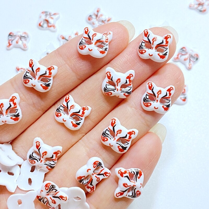 

Мини маски лисы из полимера 40 шт TSXJY