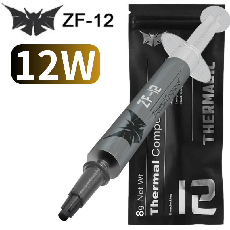 

Zf-12 8 г термопаста для процессора Термопасты Процессор Термопаста Смазочная паста Силиконовая штукатурка Паста termica