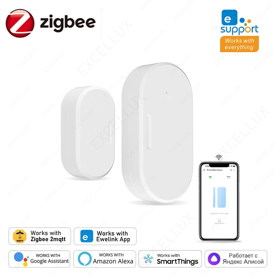 

Умный датчик двери ZigBee Z2MQTT