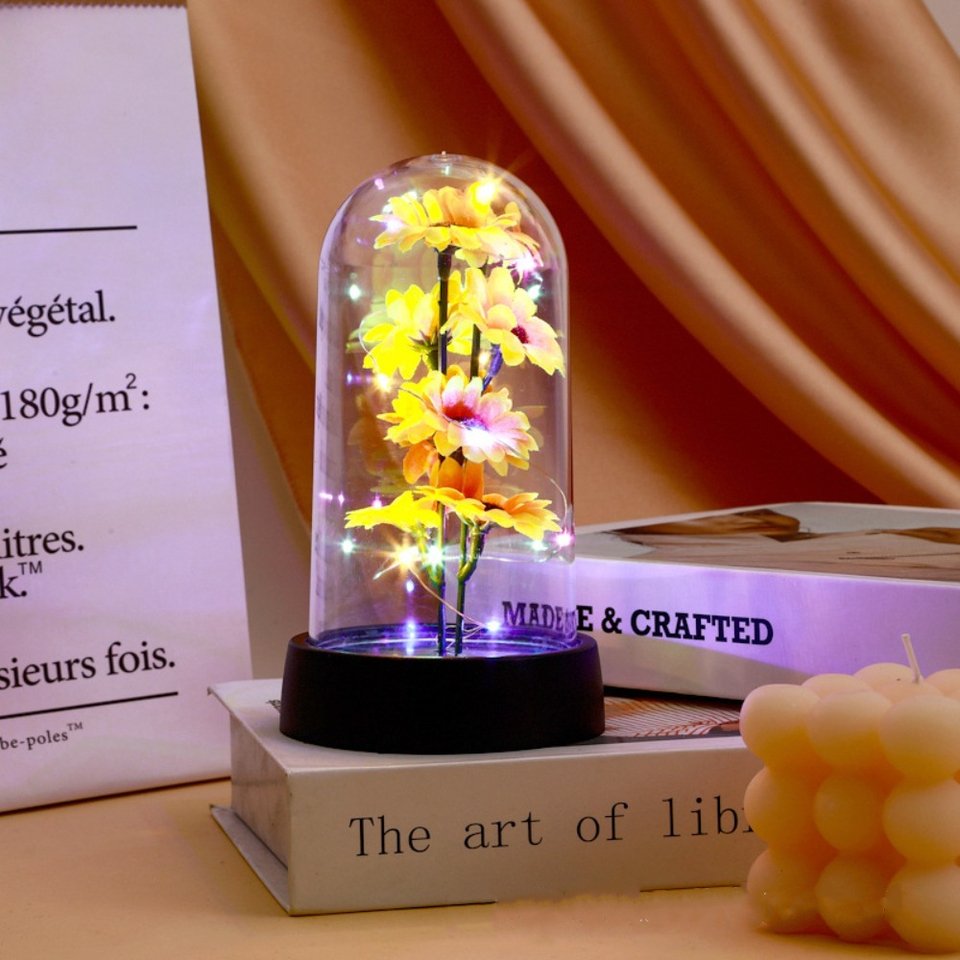 

Ночник искусственный подсолнух