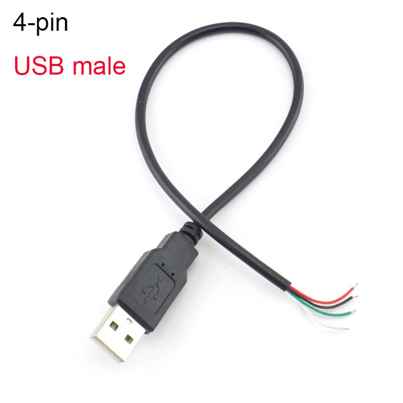 

1 м, 2 м, 2 контакта, 4 контакта, USB 2,0 A, разъем «папа», кабель питания deta для зарядки, кабель-удлинитель, соединитель, DIY 5 в адаптер