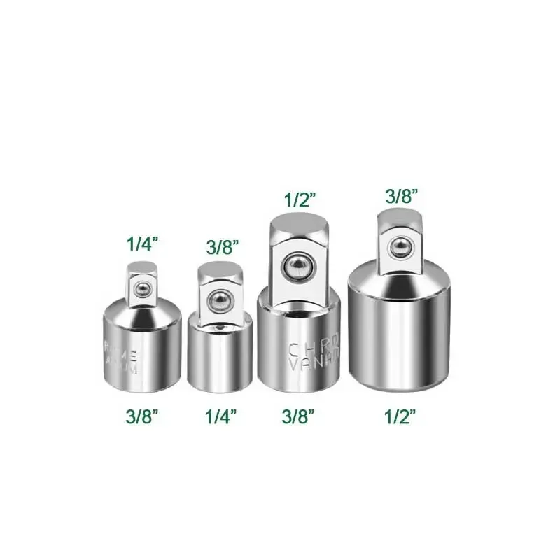 

Набор Адаптеров Для Ключей Torx Cr-V, Хром-ванадиевая Сталь, 1/4, 3/8, 1/2 Дюйма