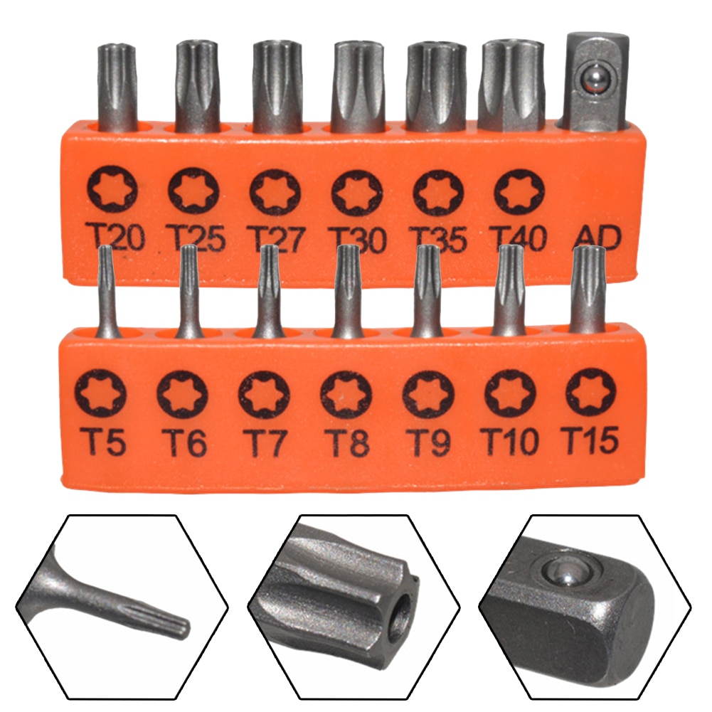 

Набор бит для отвертки Torx T5-T40 NoEnName_Null