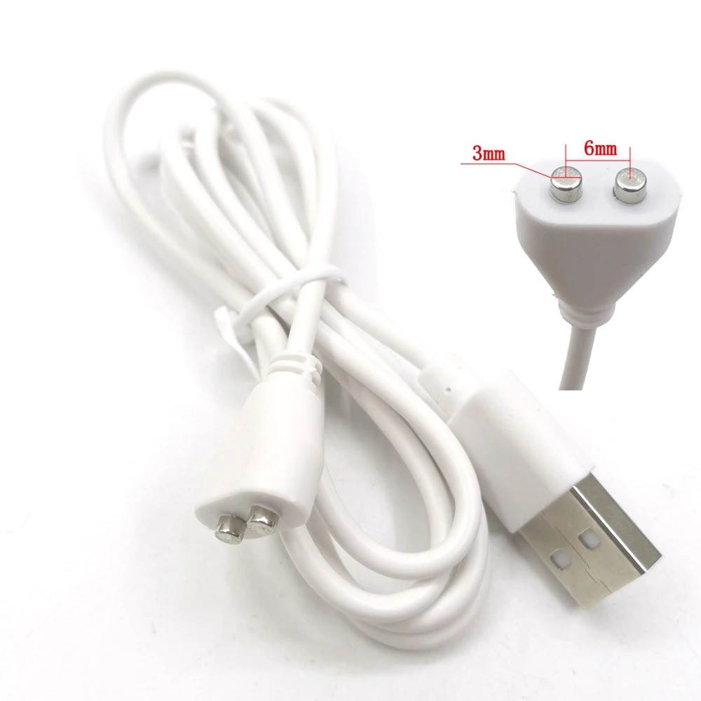 

USB2.0 2-контактный центр с интервалом 5/6/7/8/9/10 мм Магнит Suctio Зарядное устройство для косметического инструмента Умное устройство Магнитный зарядный кабель