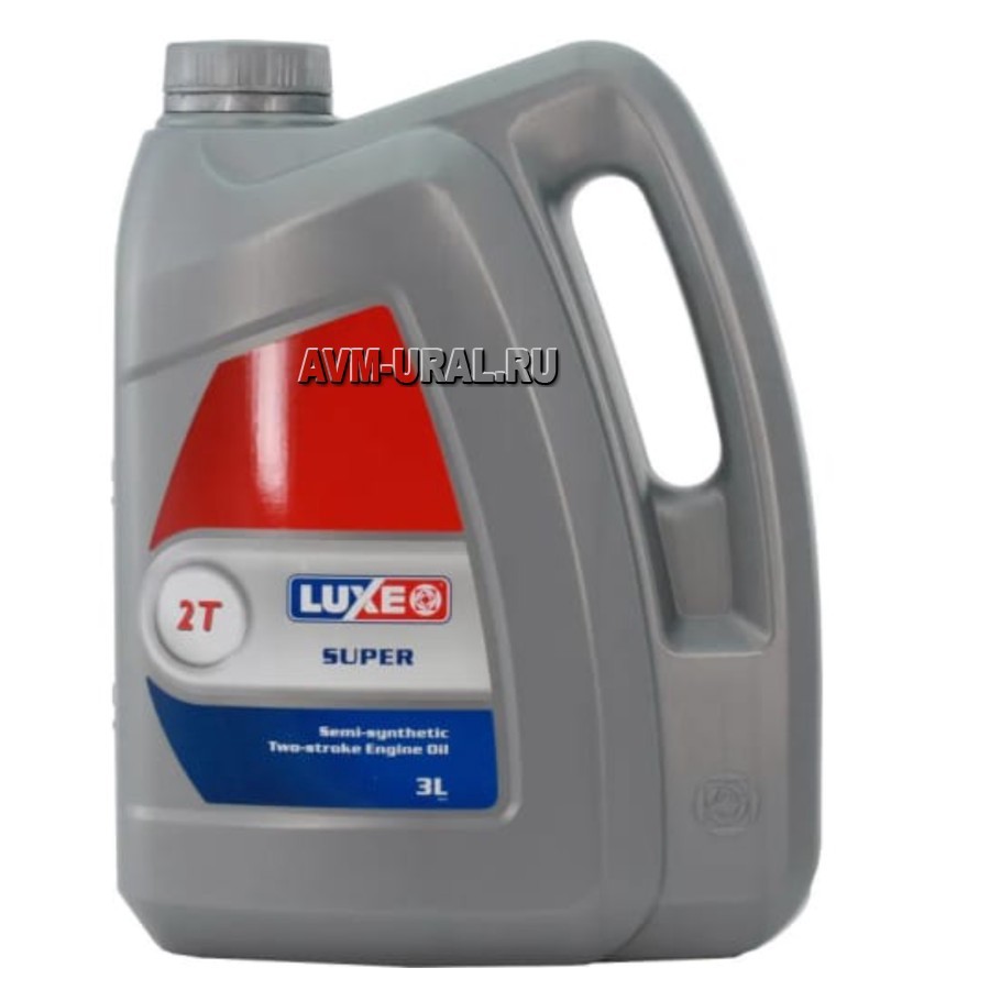 

LUXE Масло моторное 2-х тактное LUXE Супер 2T TC FD полусинтетическое 3 л