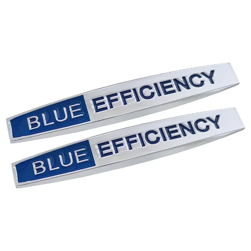 

Металлический 3D-чехол для переднего крыла автомобиля, эмблема Blueefficiency для логотипа E200 CDI, синяя эффективная наклейка для Mercedes W204 C200, аксессуары