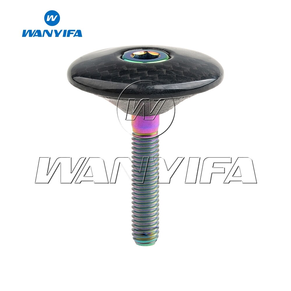 

Титановый болт Wanyifa M6x35mm + верхняя крышка из углеродного волокна 3K