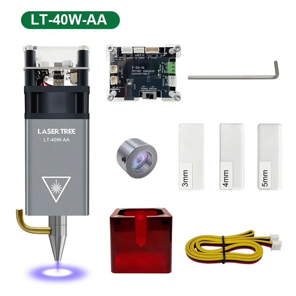 

Лазерный модуль Laser Tree LT-40W-AA 5 Вт синий