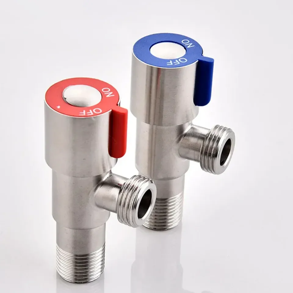 

Запорный клапан из нержавеющей стали 1/2", красный/синий