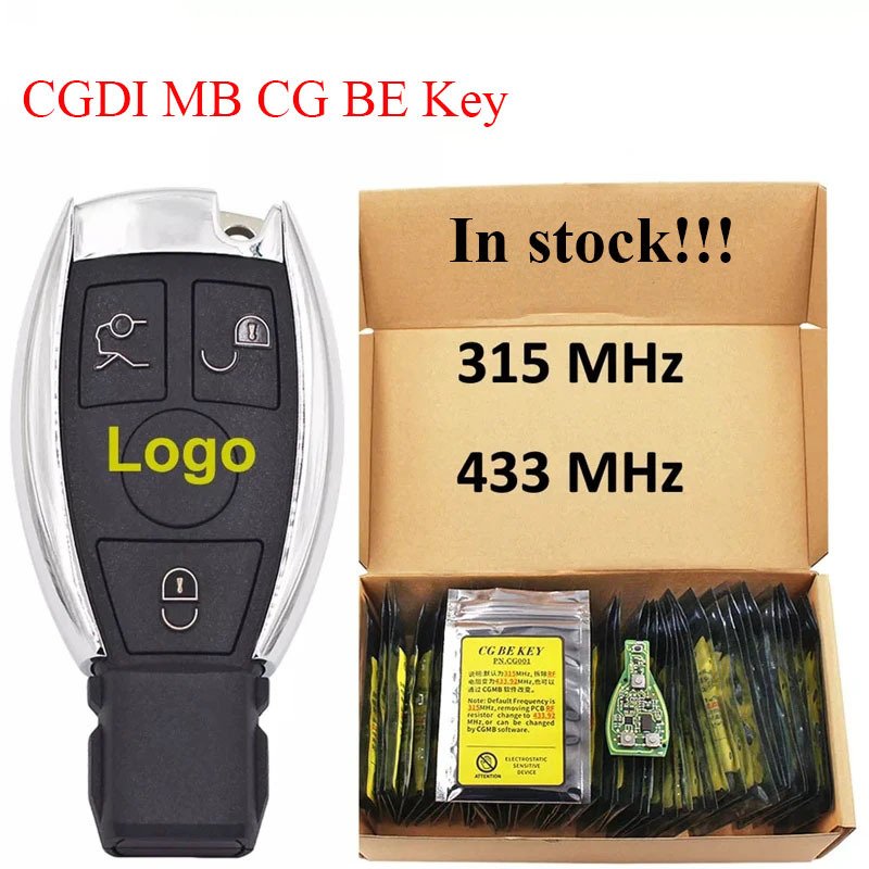 

1 шт. ключ CGDI MB 315 МГц/433 МГц для Mercedes Benz работает с программатором CGDI MB поддерживает все FBS3 и автоматическое восстановление