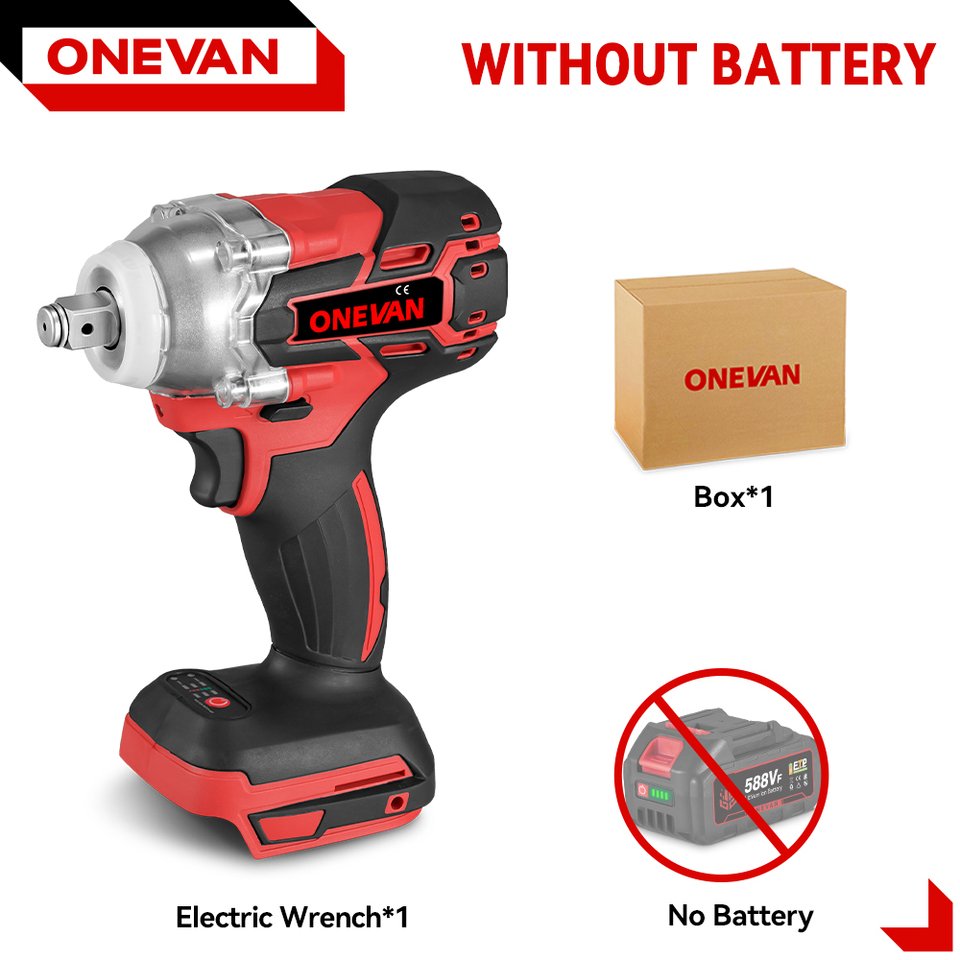 

ONEVAN 520N.M Ударный гайковерт