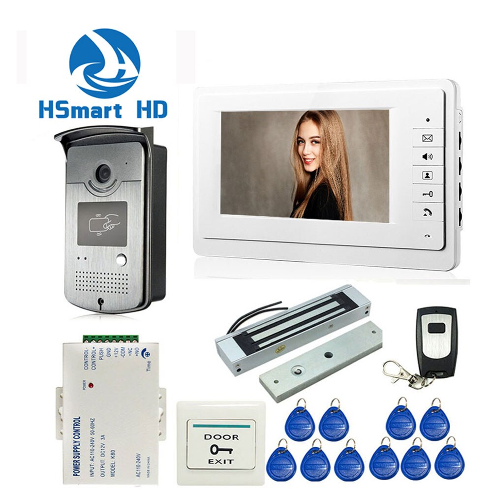 

HSmart HD проводной видеодомофон 7 дюймов