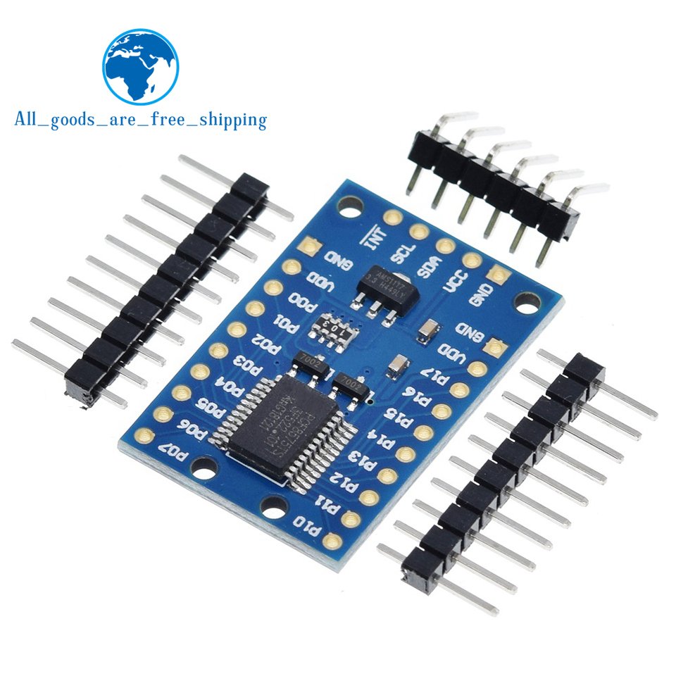 

PCF8575 IO модуль расширения I2C до 16IO Интегральные схемы для arduino