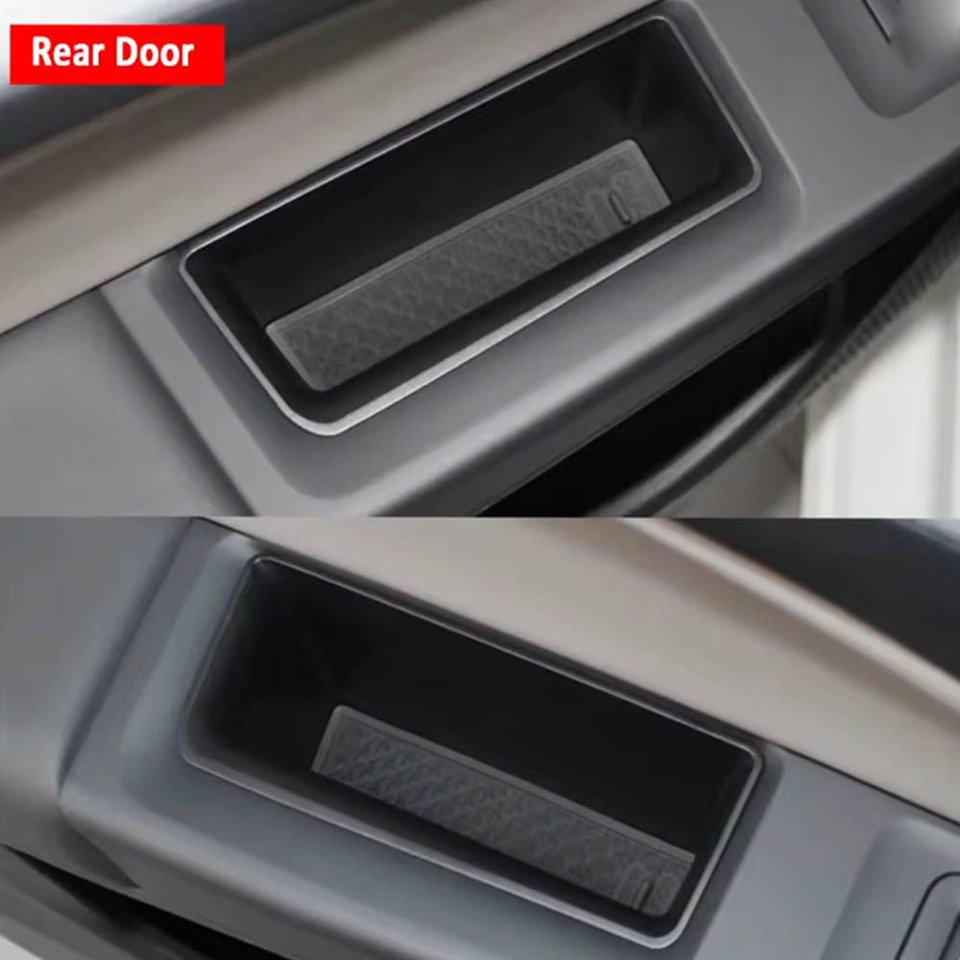 

Для VW Volkswagen Golf 8 MK8 2020-2024 Acc. Передняя и задняя 1 пара ящиков для хранения дверей автомобиля, контейнер с ручкой подлокотника, 1 пара