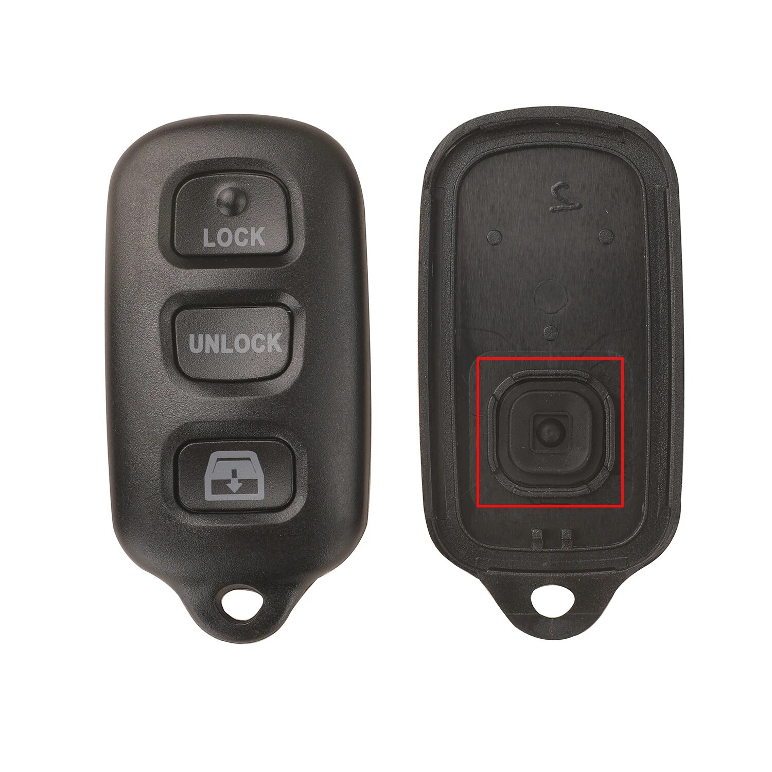 

Jingyuqin для Toyota Sequoia 4runner 4runner 2003-2008 замена без ключа 3 + 1/2 + 1 кнопочный корпус дистанционного управления без ключа