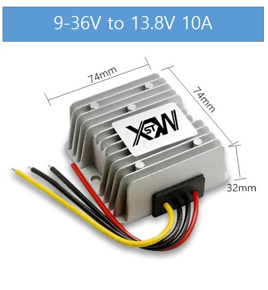 

XWST DC To DC 12V 24V 9-36V To 13.8V 1A 5A 10A 25A 30A Boost Buck Converter 13.8 Volts Стабилизатор напряжения Регулятор Водонепроницаемый