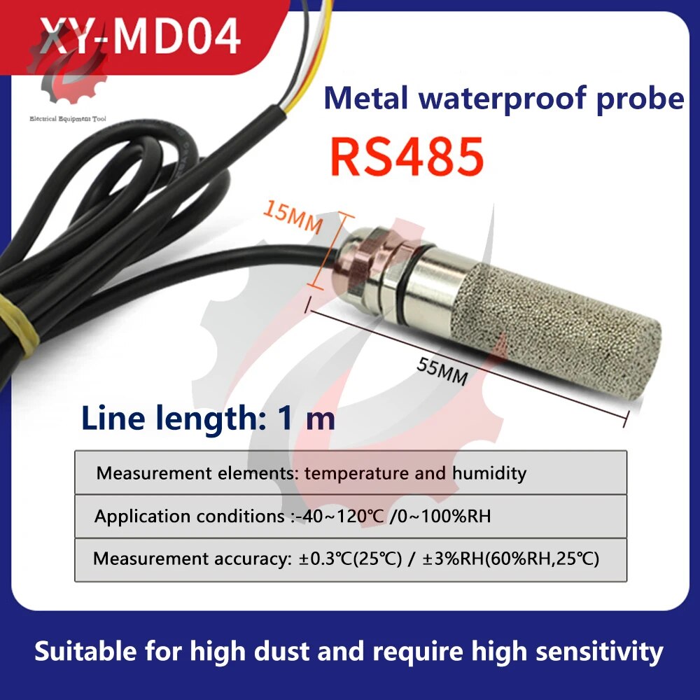 

Aideepen Термогигрометр RS485 MODBUS RTU