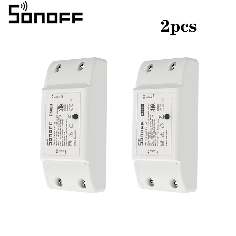 

SONOFF Basic R2 Wi-Fi модуль для умного дома