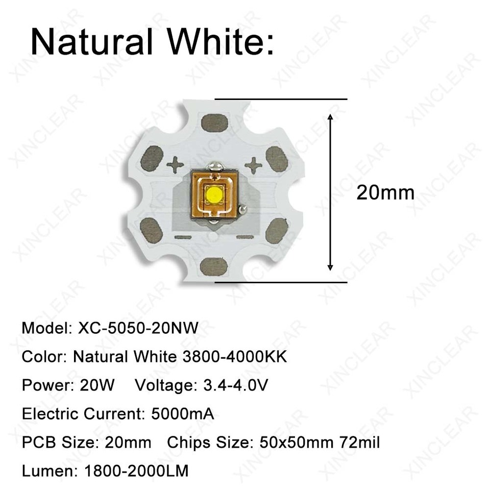 

Лазерные лампы XIANGCLEAR XC-5050-20W