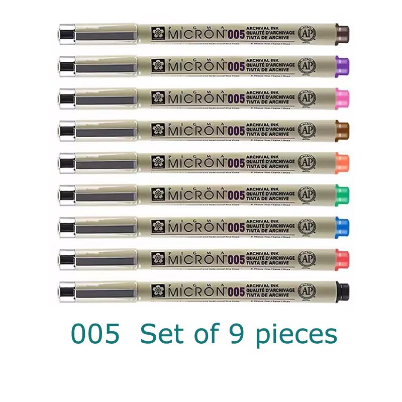 

Маркеры SAKURA Pigma Micron Liner 8/14 цветов