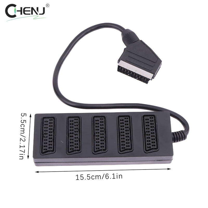 

Scart разветвитель 5-портовый CHENJ