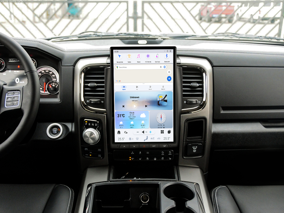 

Автомобильный радиоприемник, экран 14,4 дюйма, Android, для Dodge Ram 2013, 2014, 2015, 2016, 2017, 2018, GPS-навигация, Автомобильный мультимедийный Головной блок