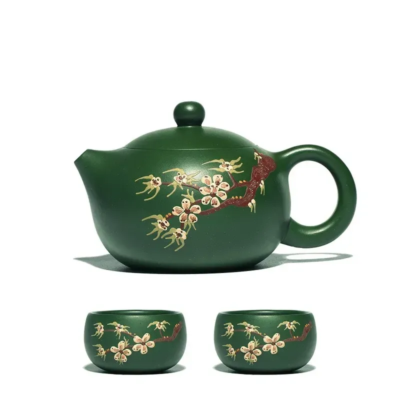 

Ручной фиолетовый глиняный чайник JINGDE TEA SET 180 мл
