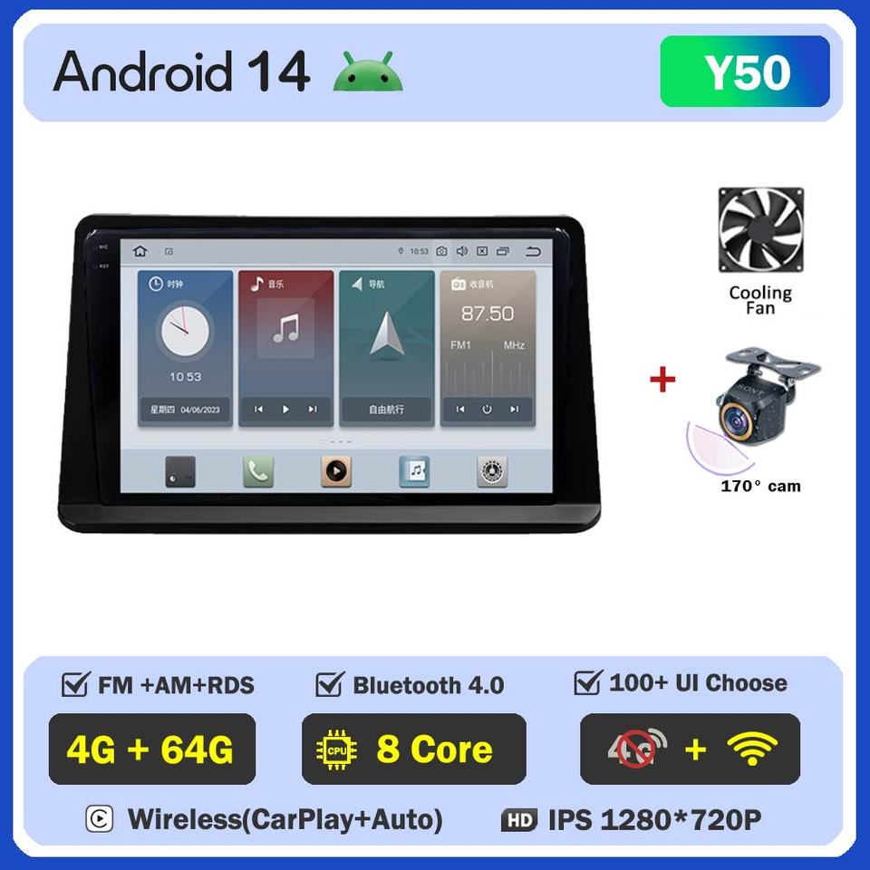 

Автомобильное радио Android 14 для Mitsubishi Pajero 2 Montero V31 Shogun 1991-2012, 2 Din, мультимедийная GPS-навигация, стерео Carplay Auto