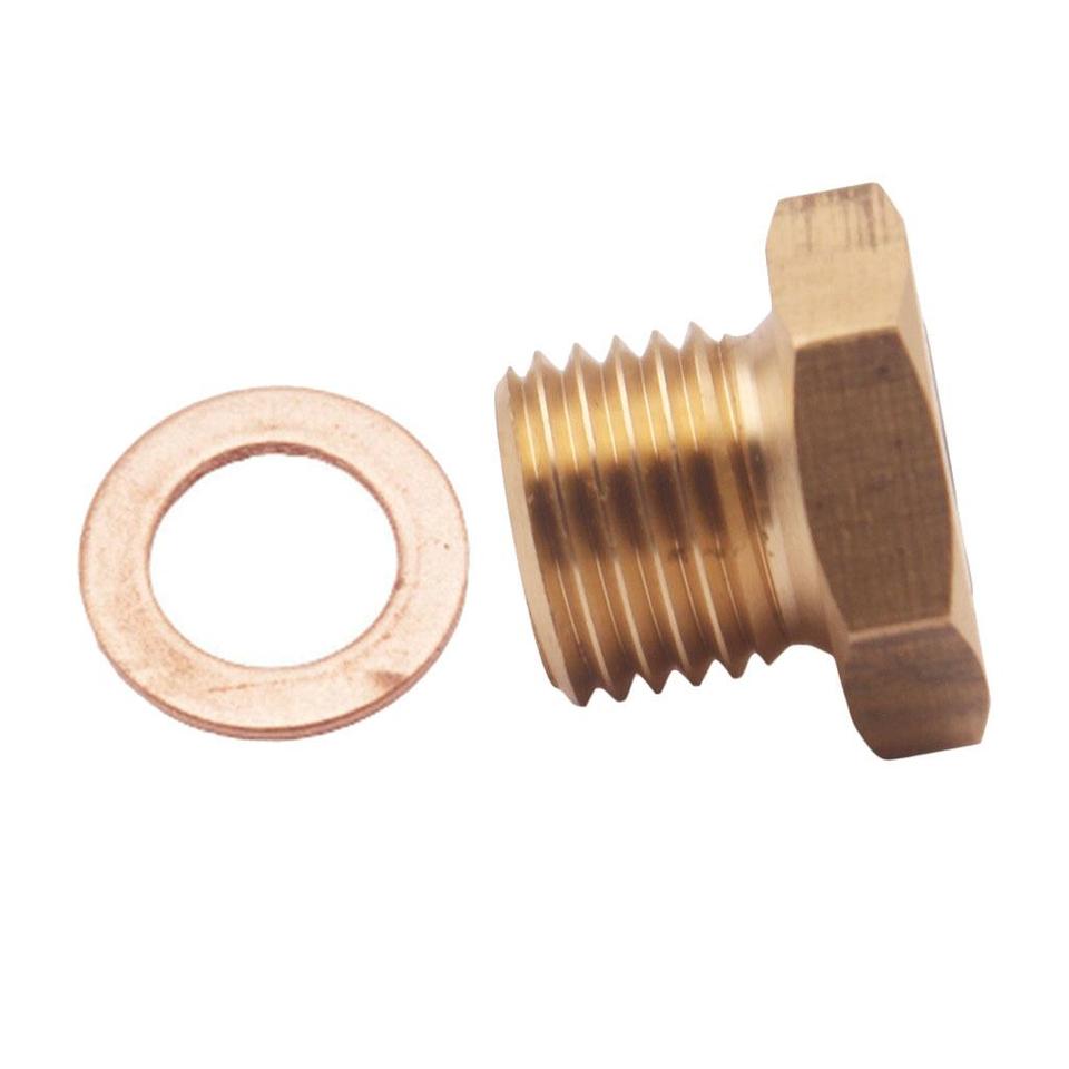 

Адаптер манометра масла 1/8" NPT на M14x1,5 латунный