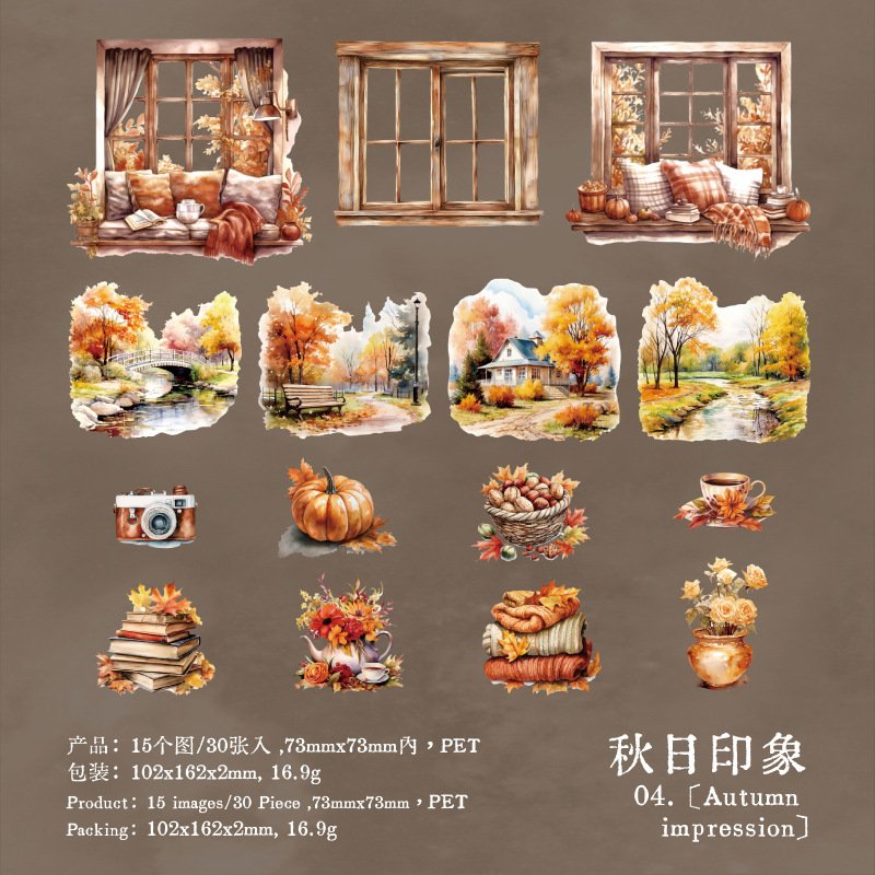 

Канцелярские наклейки Alideco, 30 шт.