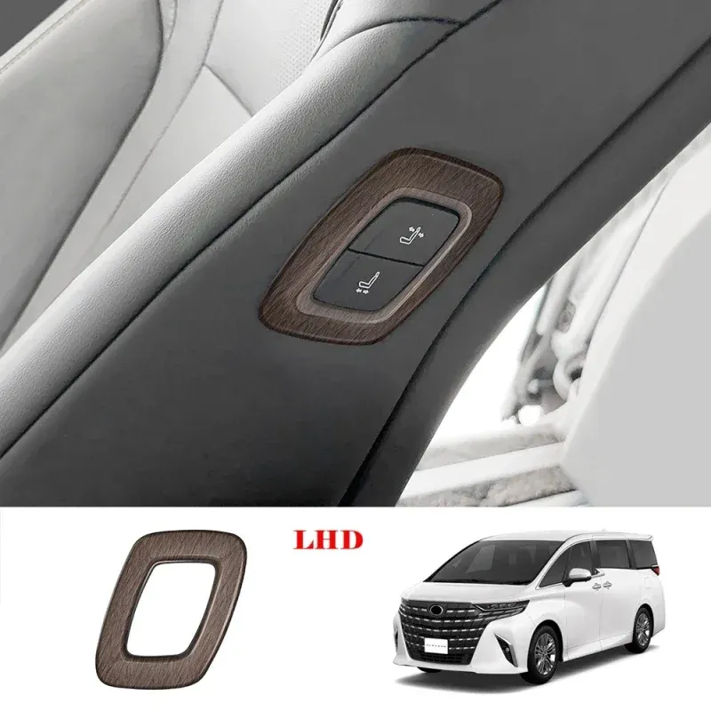 

L/RHD для Toyota Alphard Vellfire 40 Series 2023 2024, аксессуары для интерьера из АБС-пластика, дверная ручка, переключатель окна, панель переключения передач