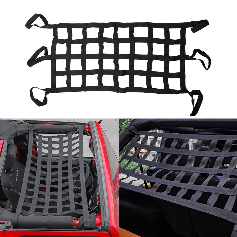 

Многофункциональная Сетка Для Хранения На Крыше Jeep Wrangler, Аксессуар Для Модификации Автомобиля