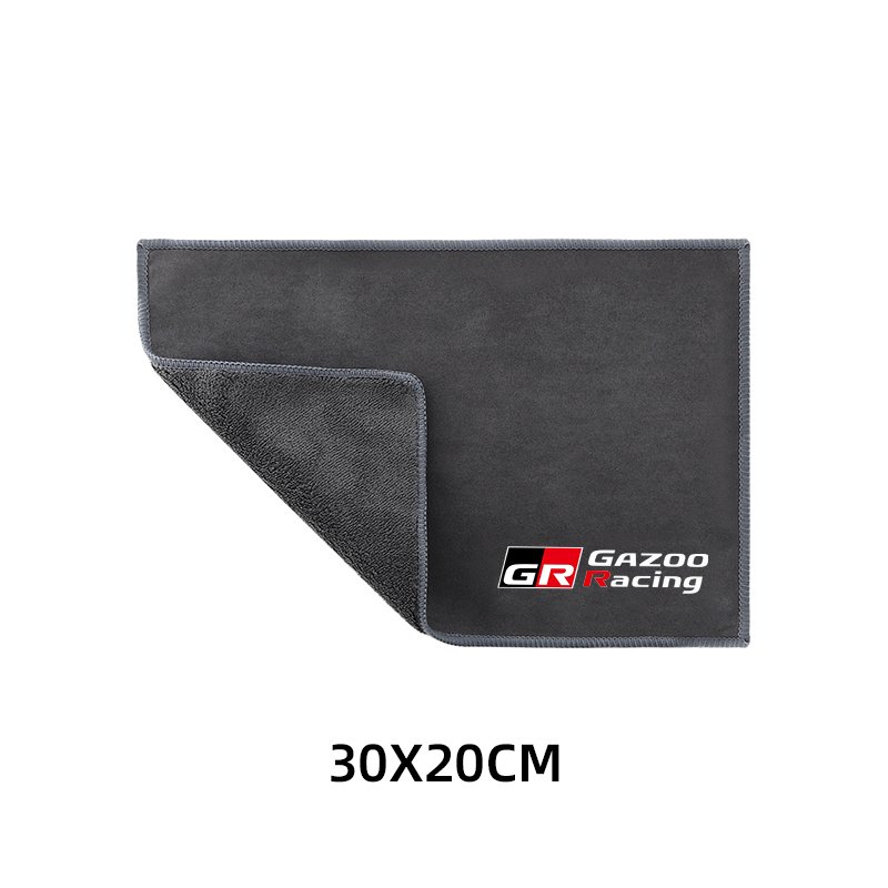 

Мягкое полотенце для чистки салона автомобиля, ткань для чистки Toyota GR Sport Gazoo Racing Supra Yaris 86 Corolla RAV4 Avensis Prius