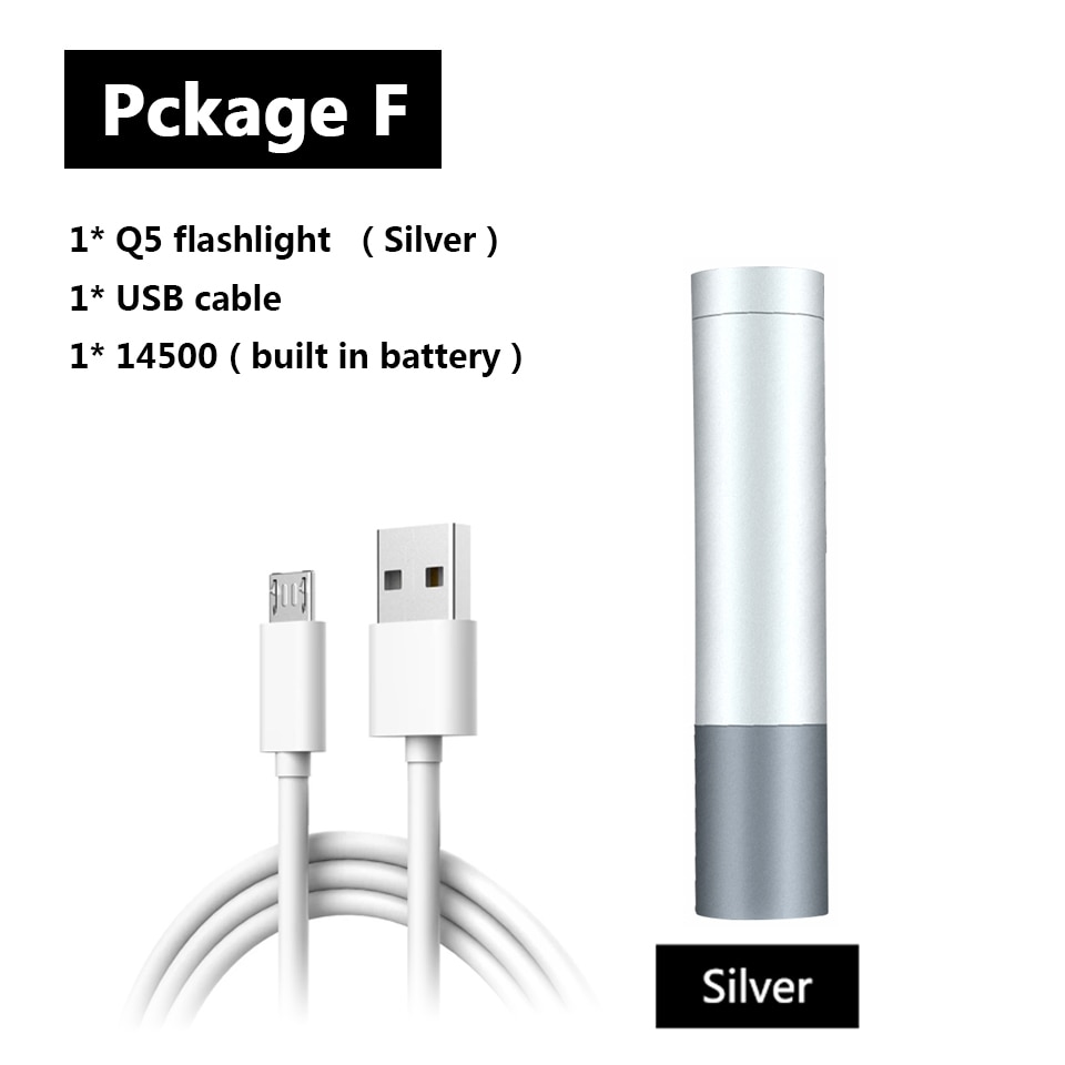 

Мини USB фонарик 3 режима освещения