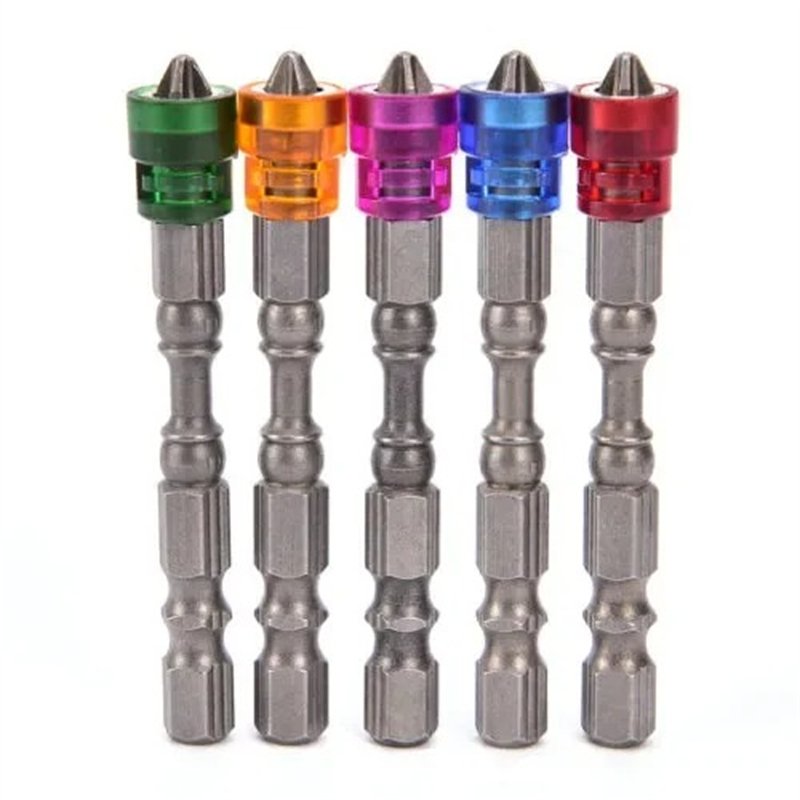 

Набор Магнитных Отверток 5-в-1, Шестигранный Ключ С Крестообразной Головкой, Хвостовик 1/4 Дюйма Для Электрической Дрели