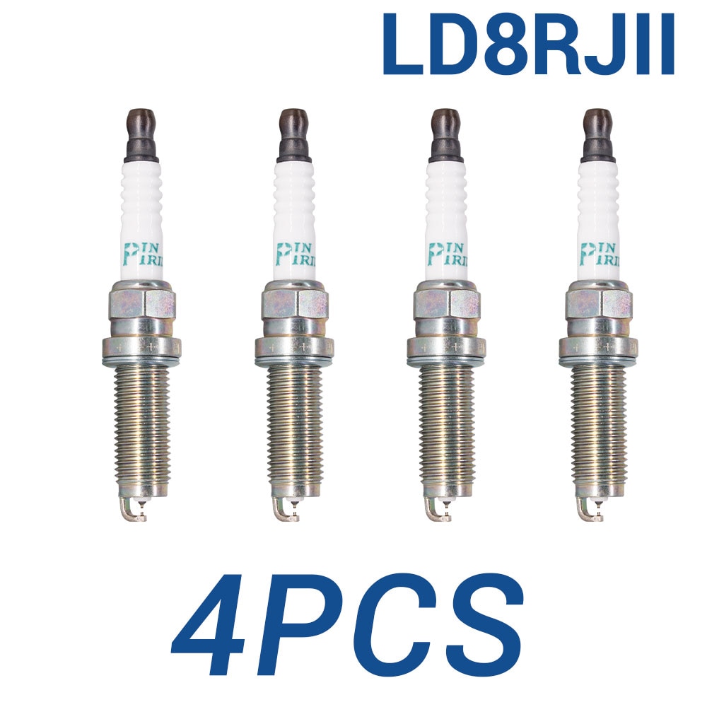 

2-8PCS Двойные иридиевые свечи зажигания TORCH LD8RJII(6830) Замена для свечей DILKAR8P8SY(92411) Honda 12290-6A0-A01 122906A0A01