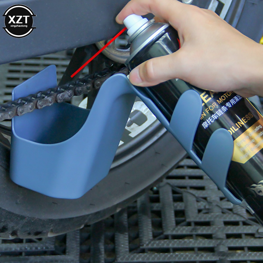 

Motorcycle Bike Chain Oil Storage Tool Box Chain Cleaning Oil Splash-Proof Tool Chain Cleaning Agent Chain Oil Anti-spray Too