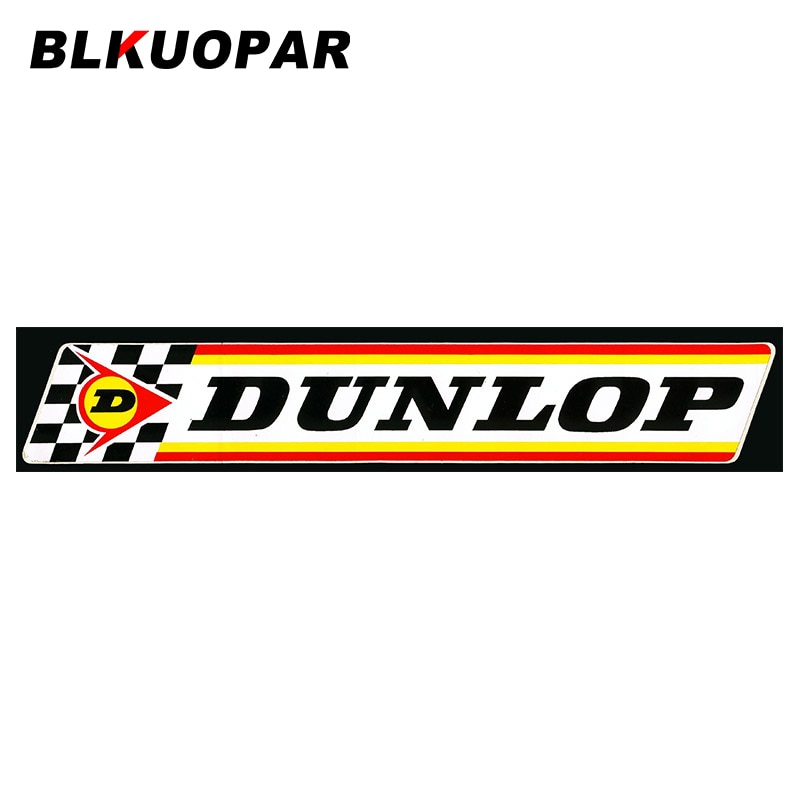 

Автомобильная виниловая наклейка BLKUOPAR 13 см x 2,5 см для DUNLOP