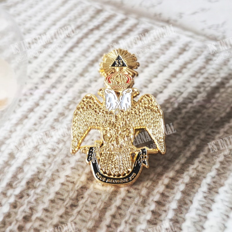 

Золотая булавкa Masonic BLM48