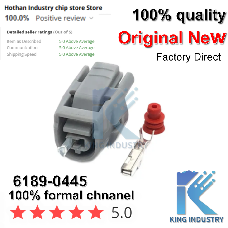 

(1-50 компл.) 100% новый 6189-0445 комплект автомобильных жгутов проводов, 1-контактный комплект, автоматический водонепроницаемый разъем