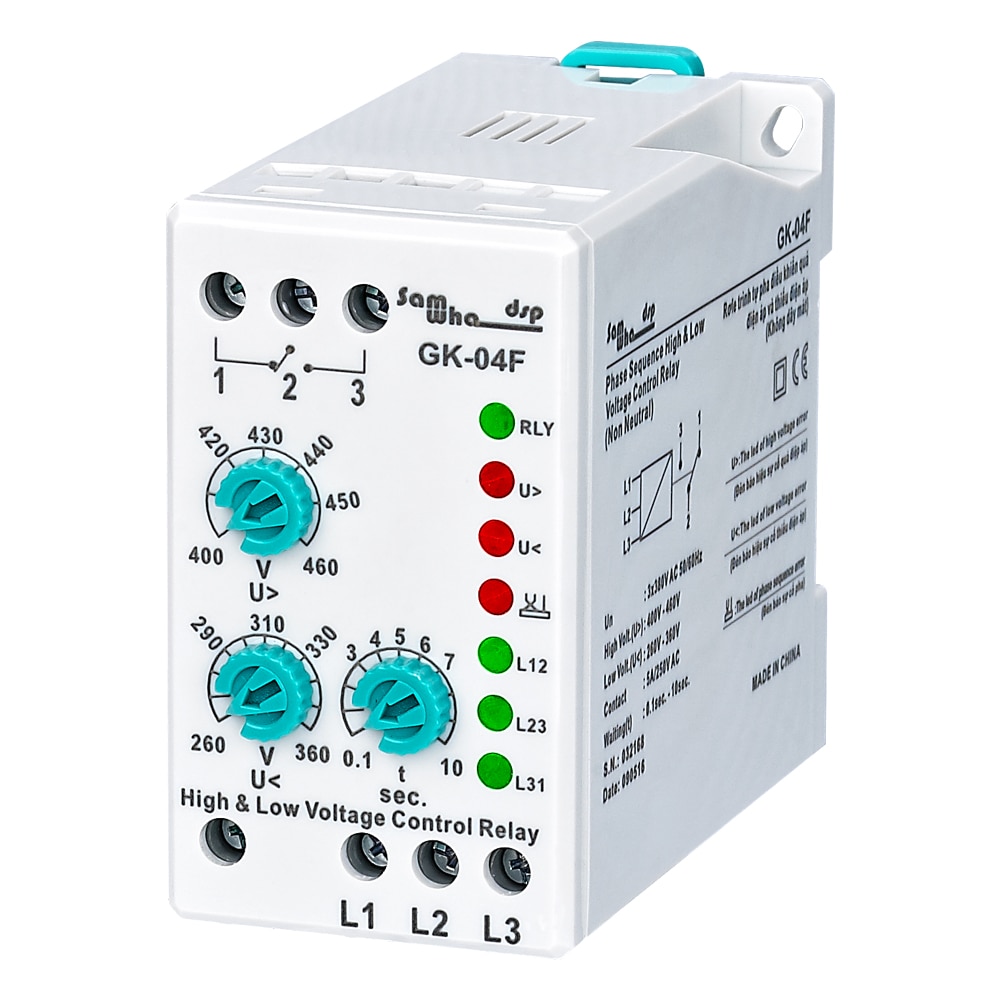 

Samwha-Dsp GK-04F Реле контроля напряжения