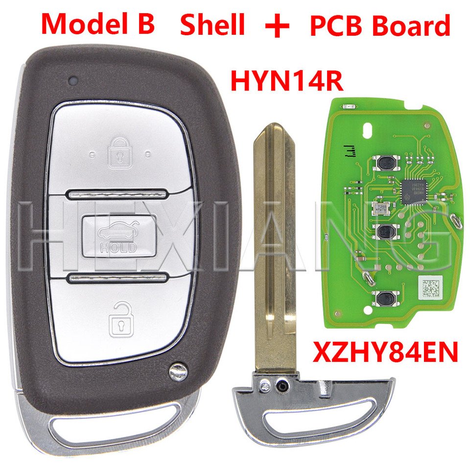 

Datong World VVDI Xhorse XZHY84EN Специальный Hyundai i25 Тип Сменный бесконтактный автомобильный дистанционный ключ для Hyundai