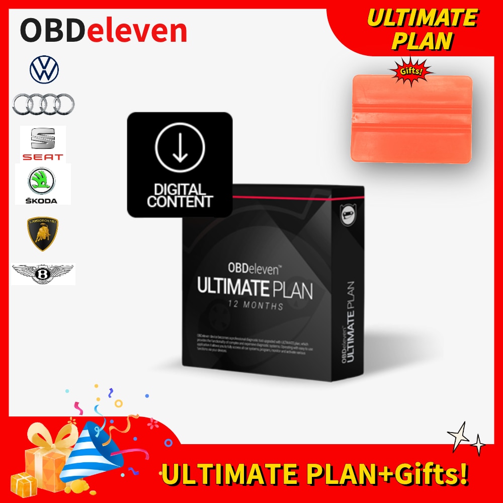 

ULTIMATE PLAN/Credits для Nextgen OBDeleven OBD2 диагностический инструмент OBD11 для Volkswagen/Audi A3 A4/Seat Leon/Skoda (без устройства)