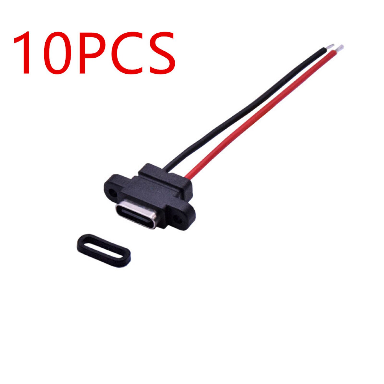 

Водонепроницаемые разъемы USB Type-C 10 шт.