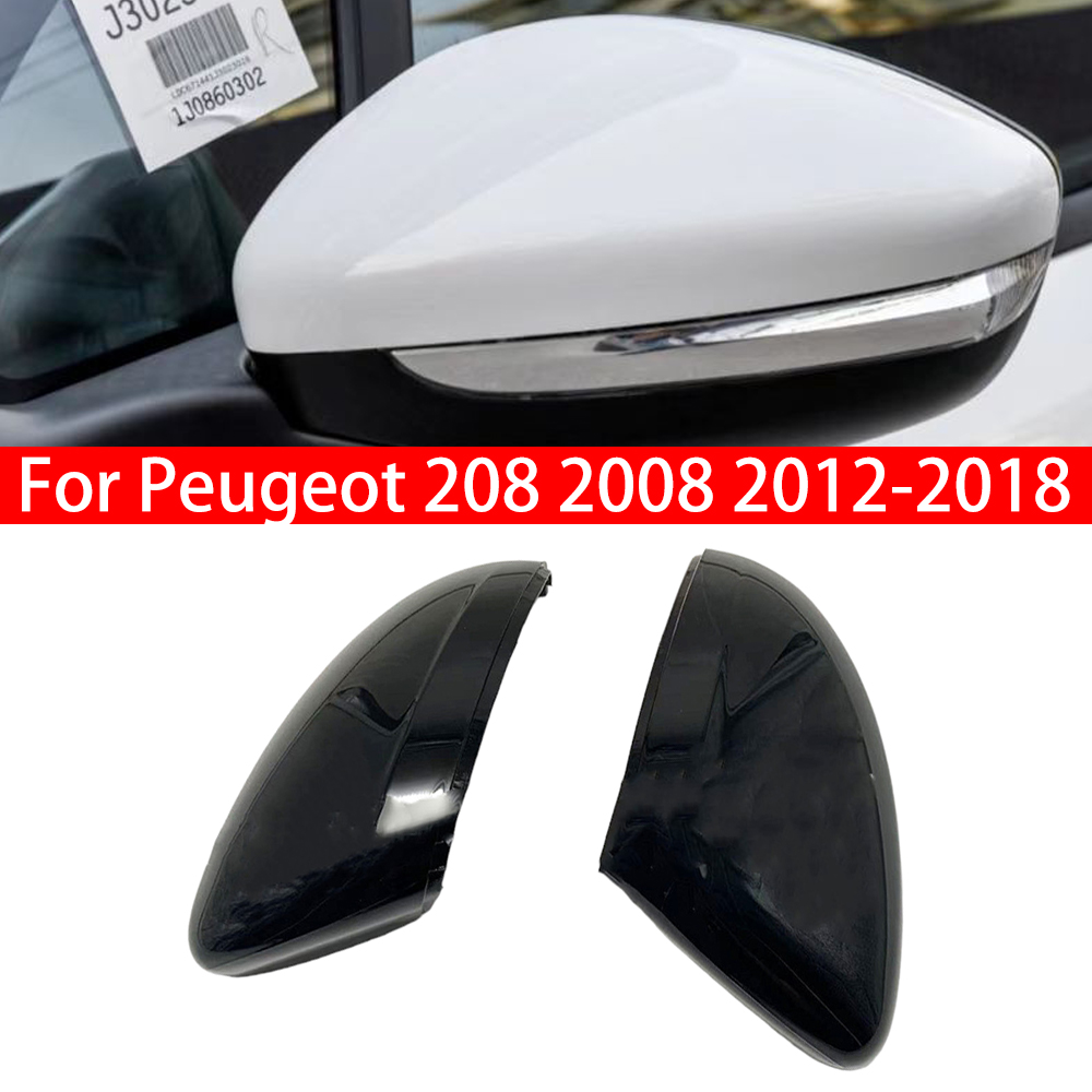 

Для Peugeot 208 2008 2012-2018 Citroen C3 2016-2020 Замена автомобиля, боковое зеркало заднего вида, крышка крыла, внешняя отделка корпуса